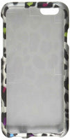 Zizo Rubberized Design Hard Snap-On Cover for iPhone 6 - Colorful Leopard