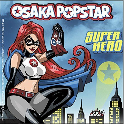 C&D Visionary Osaka Popstar Superhero Sticker