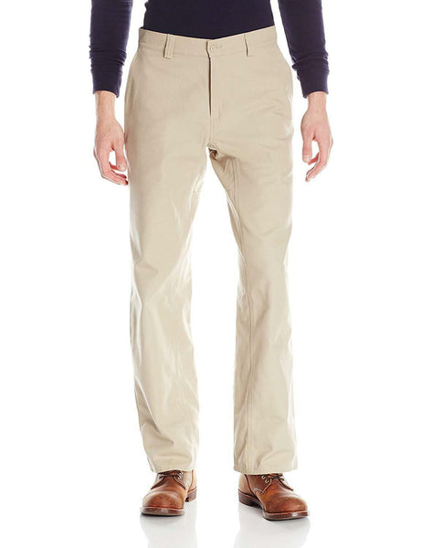 Wrangler Workwear Men's Plain Front Work Pant, Khaki, 50 x 32
