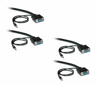 2 Pack, Shielded SVGA Cable 3 Feet