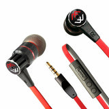 InTalk DRiV Hi-Fi Noise Isolating In-Ear Headphones - Red