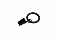 UR01-90 Clip Ring for 16/19mm Rod, Black, Set of 7 Piece