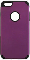 Asmyna Fusion Protector Rubberized Cover for iPhone 6 Plus Purple