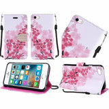 HR Wireless Cell Phone Case for Apple iPhone 6 P - Sakura Cherry Blossom Floral
