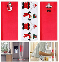 Tinksky Covers Christmas Door Handle Covers, Set of 3