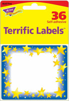 TREND enterprises, Inc. Star Brights Terrific Labels, 36 ct