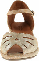 Gentle Souls by Kenneth Cole Women's Lily Moon Wedge Pump, Gold, 8.5