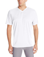 ASICS Men's Relaxed Fit Volley Jersey, White/White, X-Large
