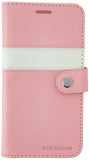 AceAbove Premium PU Leather Flip Cover for Samsung Galaxy S6 Edge - Pink