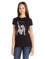 American Classics Juniors Betty Boop Americana Graphic Tee, Black, XL