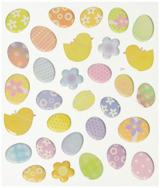K&Company Life's Little Occasions Sticker Medley, Easter Eggs