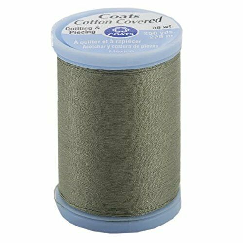 Cotton Covered Quilting and Piecing Thread, 250-Yard, Green Linen