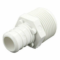 Everflow Supplies PPMA3434 3/4" to 3/4" White Poly Alloy Adapter