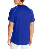 Wilson Sporting Goods Double Bar Mesh 2-Button Jersey, Adult Large, Royal Blue