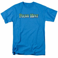Trevco Men's Dubble Bubble Polar Mint T-Shirt, Turquoise, Medium
