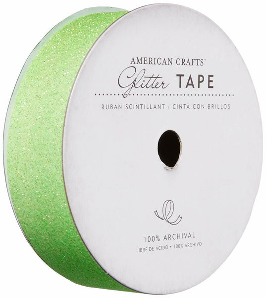 American Crafts 96068 Glitter Tape, 7/8", Cricket