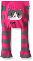 Trumpette Baby Girls' Leggings, Pink Cat, 12-18 Mos