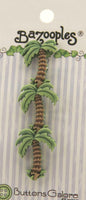 BaZooples Buttons-Palm Trees