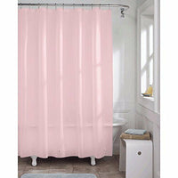 Kashi Home Premium PVC Shower Liner, 70" x 72", Rose