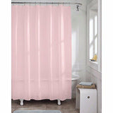 Kashi Home Premium PVC Shower Liner, 70" x 72", Rose