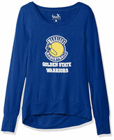 Touch by Alyssa Milano NBA Golden State Warriors Lateral Sweatshirt, Royal, Med