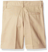 Classroom School Uniforms Boys Flat Front Shorts, Khaki, 7