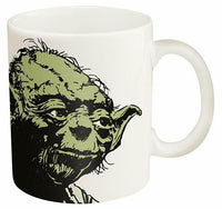 Zak Designs SWRA-8510 Star Wars Coffee Mugs Medium Ceramic Ep4 Yoda