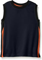 French Toast Big Boys Active Mesh Top, Dark Blue, Small
