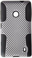 ASMYNA Astronaut Phone Protector Cover for Nokia Lumia 520 Grey/Black