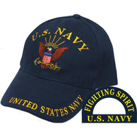 U.S. Navy Logo Hat Black