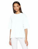 ASICS Women's Soft-Touch Short Sleeve Mesh Top, Brilliant White, XL