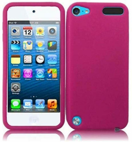 HR Wireless iPod touch 5 Silicone Skin Cover, Hot Pink