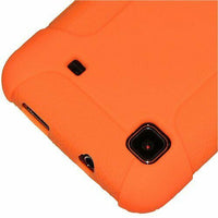 Amzer Silicone Skin Jelly Case for Samsung Vibrant T959 Orange