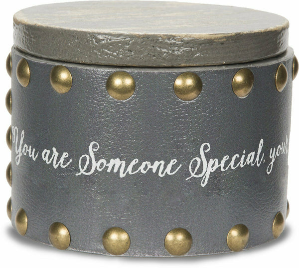 You are Someone Special Keepsake Jewelry Box 3", Solid, Cream
