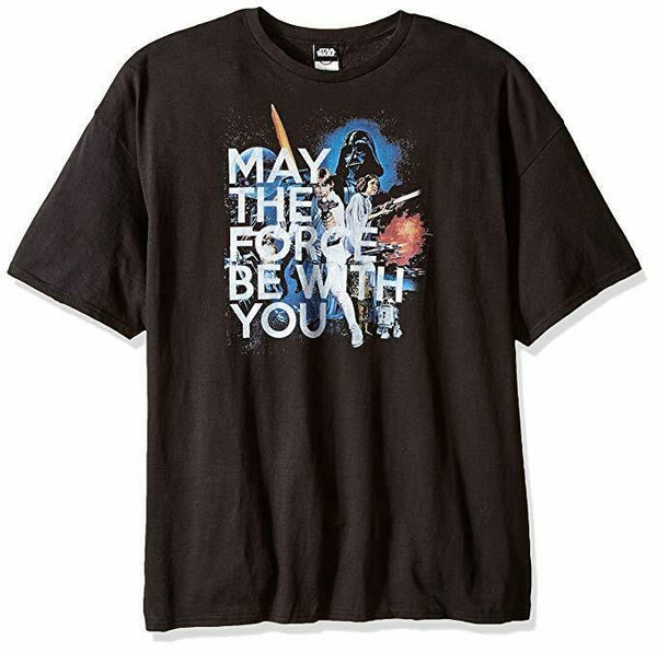 Star Wars Men's Classical T-Shirt 3xl Black