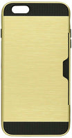 Eagle Cell Hybrid Dual Layer Case For iPhone 6s Plus / 6 Plus Black TPU/Gold