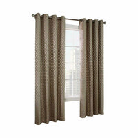 Common Wealth Home Fashions Rope Chenille Couture Patterned Curtain, 52 x 95