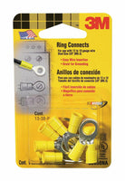 3M 3858NA 12 to 10-Gauge Yellow Ring Connects, 9-Pack
