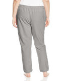 Yummie Women's Baby French Terry Vintage Sweatpant, Light Grey, 2X