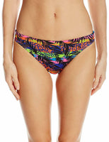 TYR Womens Sumatra Bikini Bottom, 004 Black Multi, Small