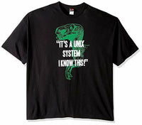 Jurassic Park Men's I Know This T-Shirt 4XL