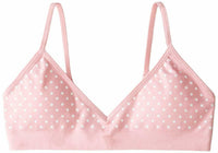 Trimfit Girls' Seamless Bralette, Pink/White Stars, Small