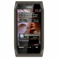 Amzer Silicone Skin Jelly Case for Nokia X7-00 - Gray
