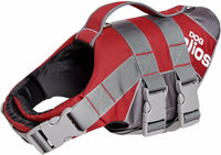 DogHelios Splash-Explore Dog Harness and Life Jacket, Red, Small