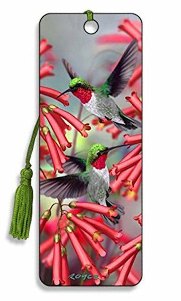 Artgame - Hummingbirds- 3D Bookmark