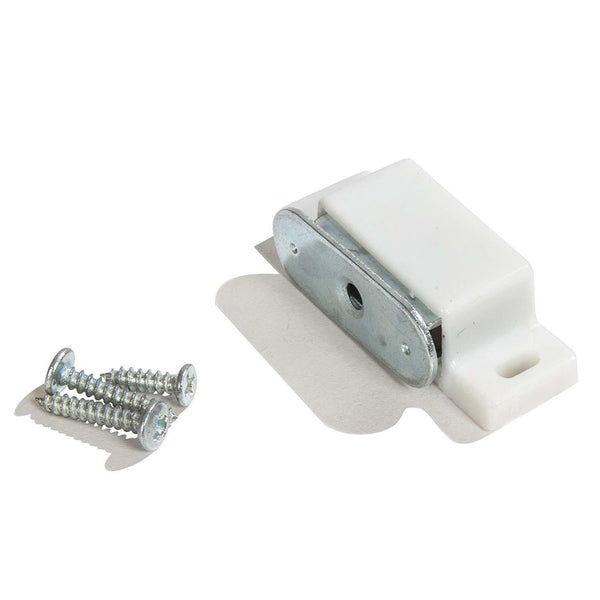 Ultra Hardware 13502 Plastic Magnetic Catch, White