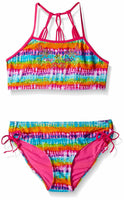 YMI Big Girls' Hippie Love Cami, Multi, 7/8