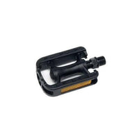 XLC Junior Resin Pedals - 1 Pair, 1/2", Black