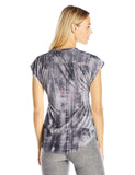 ASICS Women's Fit-Sana Short Sleeve Top, Abstract Paint, X-Large