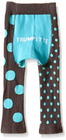 Trumpette Baby Girls' Leggings, Turquoise Dot, 12-18 Mos